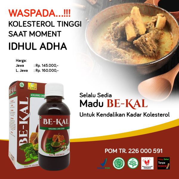 Madu Herbal Kolesterol Madu BE-KAL 280gram - Gambar 3