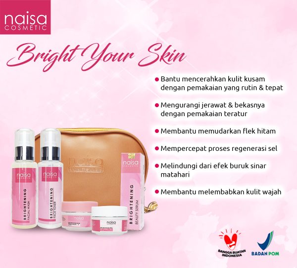 Skincare Naisa Brightening Series 5 in 1 - Gambar 3