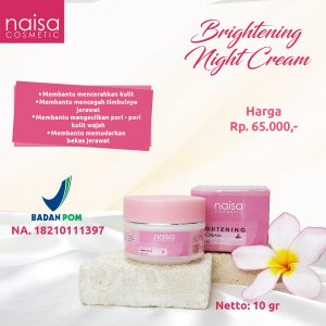 Naisa Brightening Night Cream 10gr