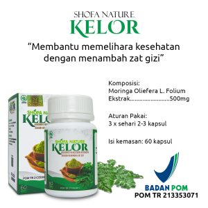 Kapsul Daun Kelor 60 kpsl Meningkatkan Imunitas