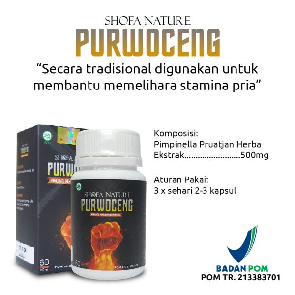 Kapsul Purwoceng 60 kapsul Meningkatkan Stamina Pria - Gambar 5